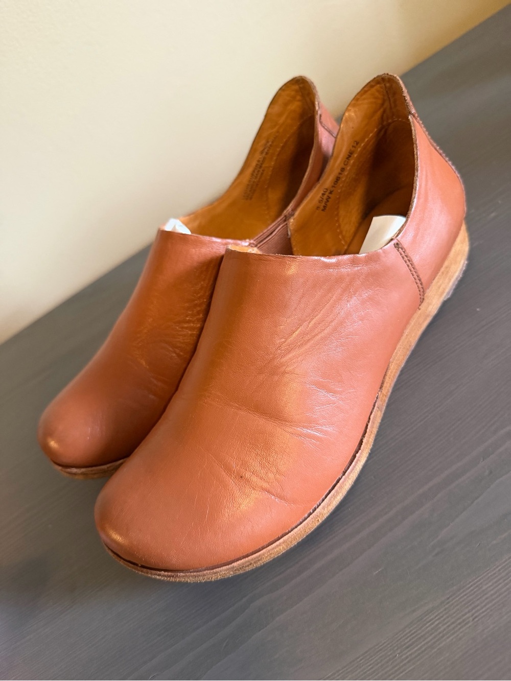 Kork-Ease Leather Slip On Clogs - Picture 9 of 10